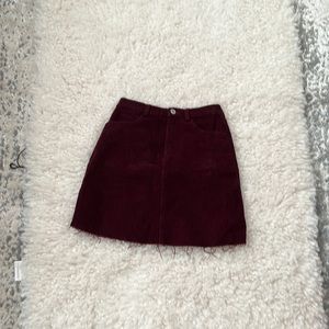 Brandy Melville corduroy skirt